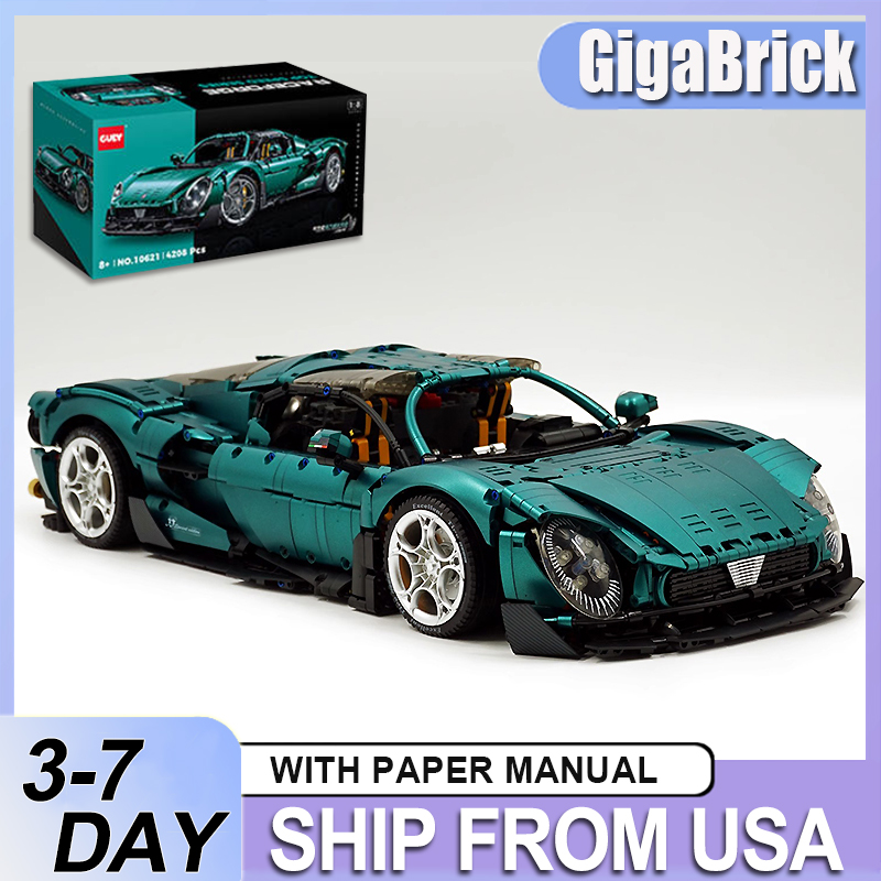 Kids Toys Delivery Today - 3～7日間配送 限定版 GULY 10621 MOC スーパースポーツカー