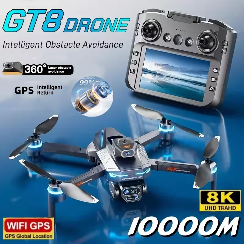Xiaomi Kids Toys - 新型GT8ミニドローン WIFI FPV ホバリング機能搭載 プロ仕様 8Kカメラ