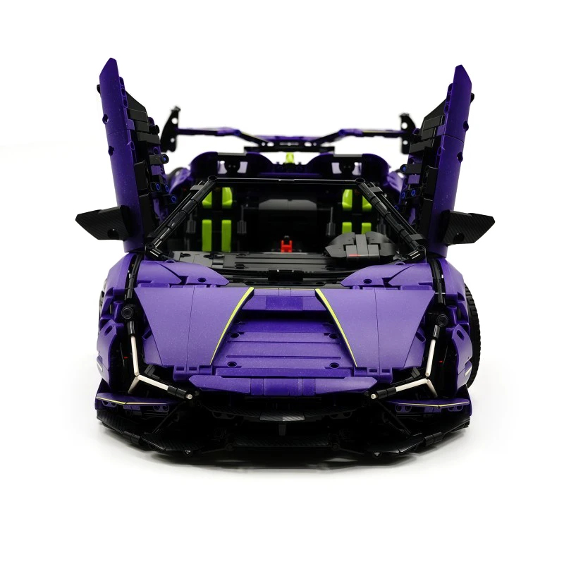 Kids Toys Delivery Today - 3～7日間で配送 高級GULY 10635 MOCレーシングビルディングブロック組み立てスーパーカーブロックモデルDIYおもちゃクリスマスプレゼント子供向け