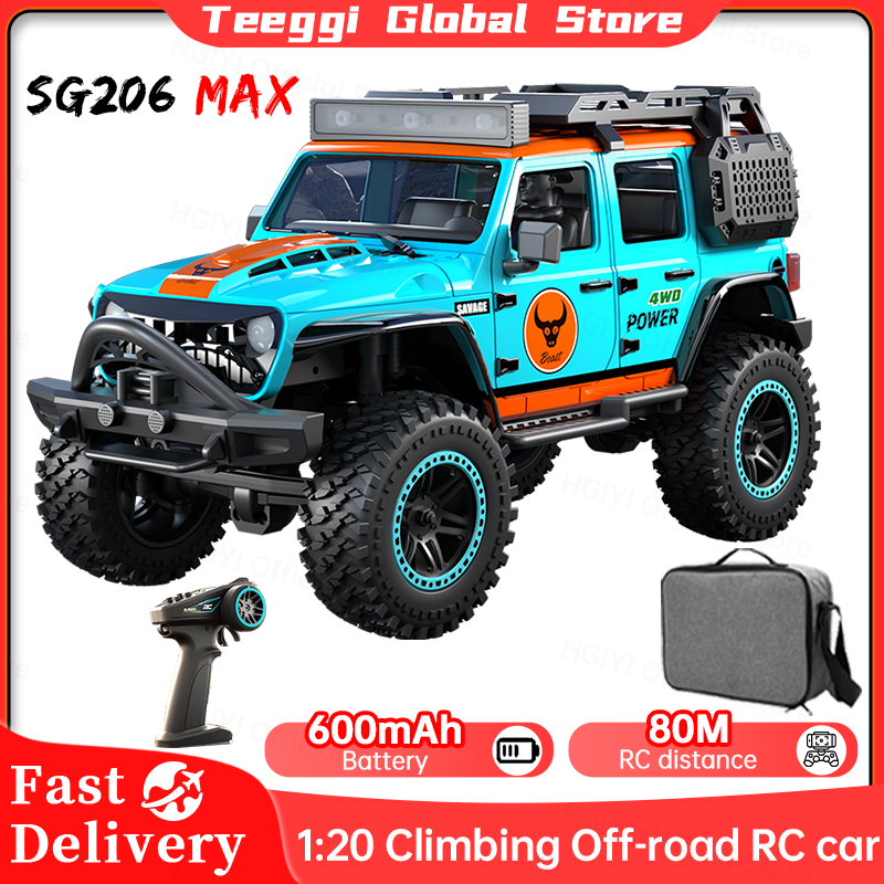 Kids Toys Delivery Today - ZLL SG206 MAX/PRO クライミングRCカー LEDライト付き 2.4G