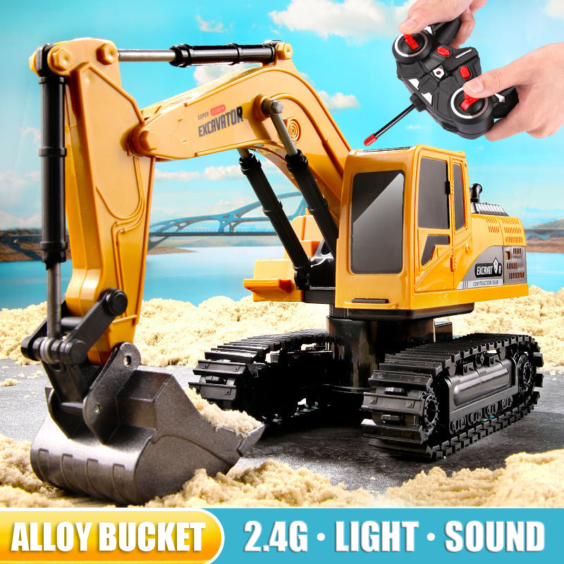 Kids' Toys Channel - RC ショベル 2.4Ghz 6 チャンネル 1:24