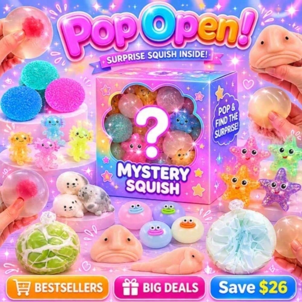 ゆっくり膨らむスクイッシー・ブラインドボックスおもちゃ -  - Kids Toys Box のレビューと価格