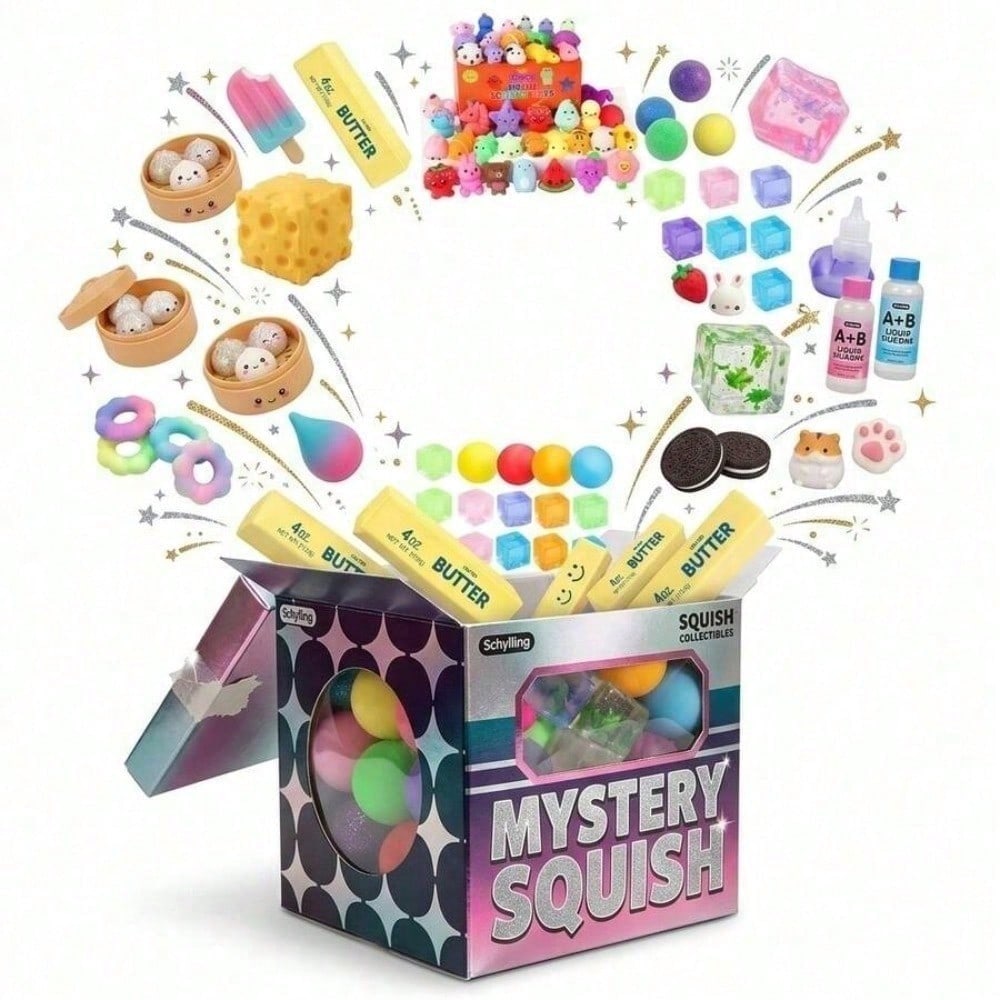 ゆっくり膨らむスクイッシー・ブラインドボックスおもちゃ -  - Kids Toys Box のレビューと価格