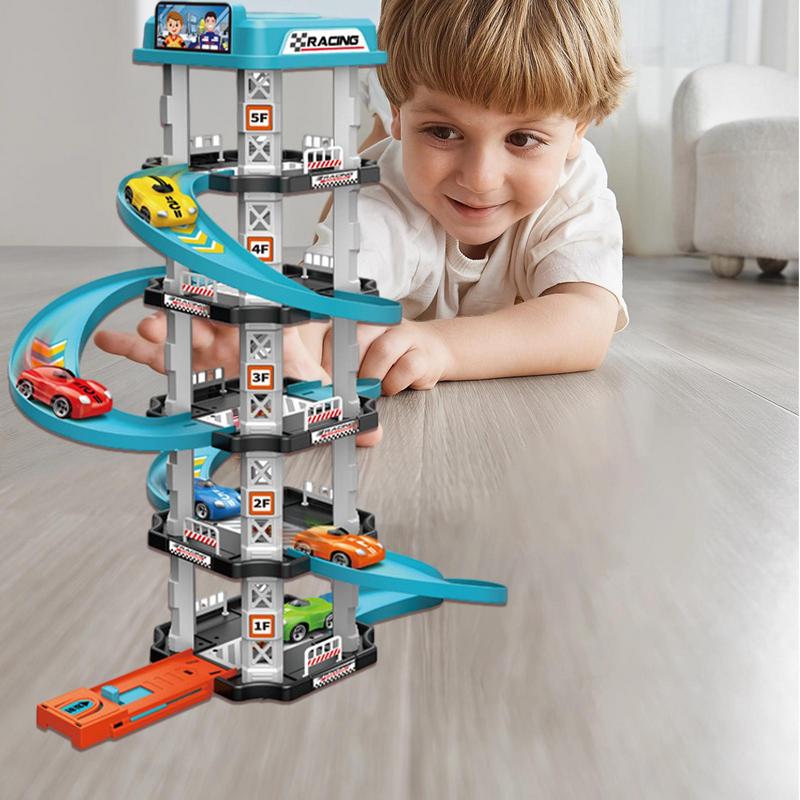 カーレーストラック ランプおもちゃ 子供用ガレージ カタパル - Catapult Launcher Toy のレビューと価格