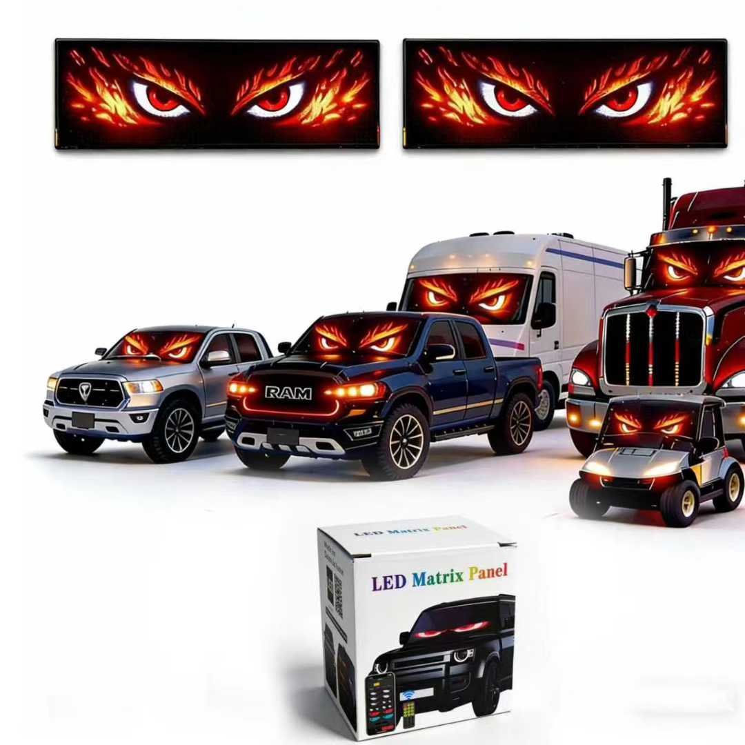 2個/セット LEDフレキシブルスクリーン RGB LEDマ - Remote Control Car のレビューと価格