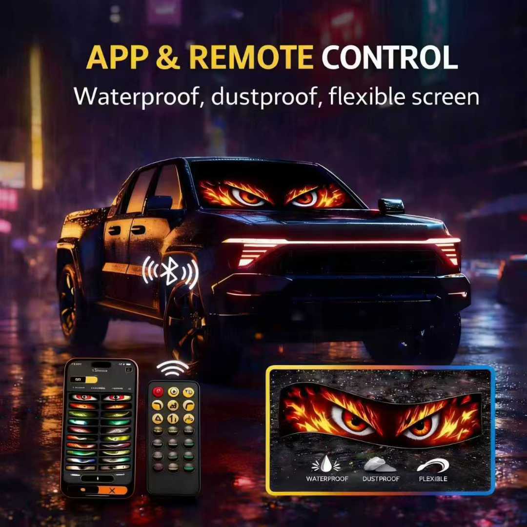2個/セット LEDフレキシブルスクリーン RGB LEDマ - Remote Control Car のレビューと価格