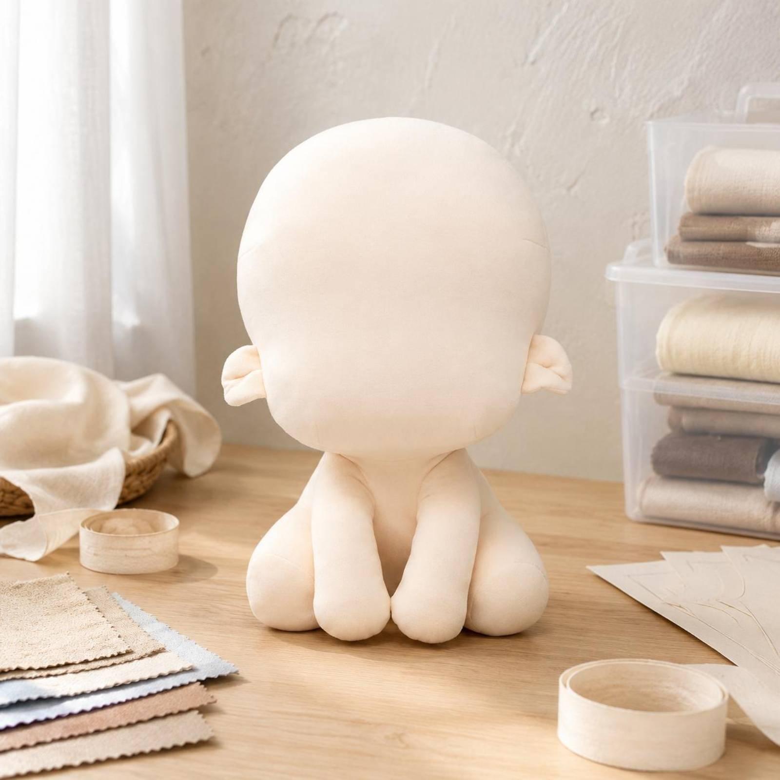 柔らかいぬいぐるみ本体、無地のDIYおもちゃベース、ドールハ - Kids Toys Kit のレビューと価格