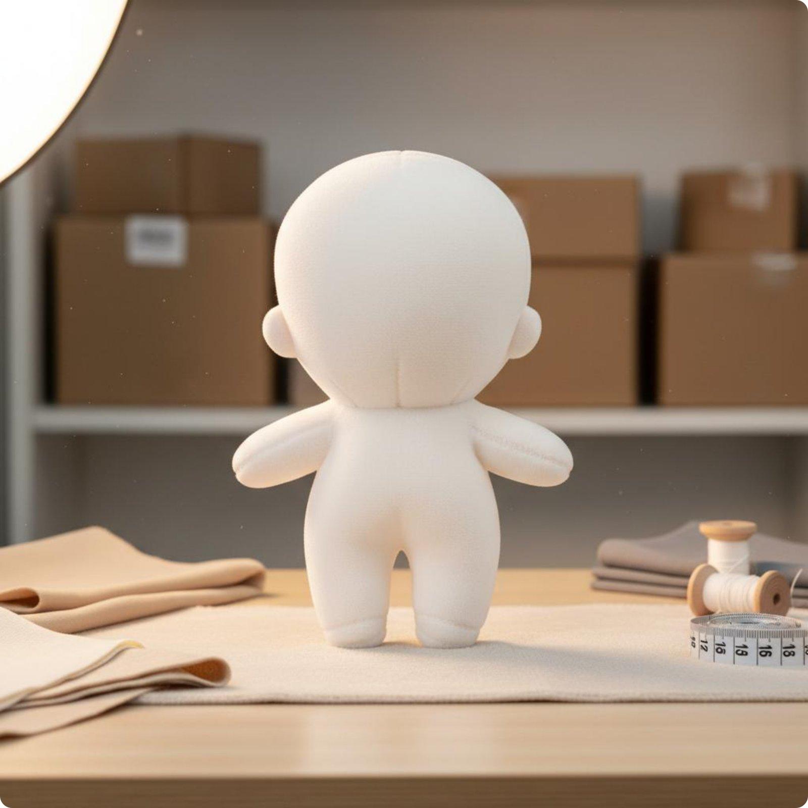 柔らかいぬいぐるみ本体、無地のDIYおもちゃベース、ドールハ - Kids Toys Kit のレビューと価格