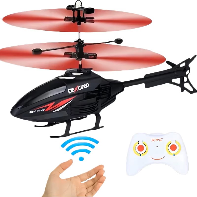 2 チャンネルジェスチャーコントロールサスペンションヘリコプ - Kids' Toys Channel のレビューと価格