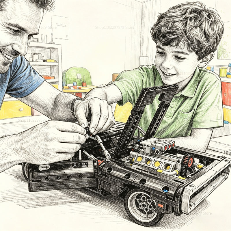 レーシングシリーズ ビルディングブロック 1077ピース D - Kids Toys Delivery Today のレビューと価格