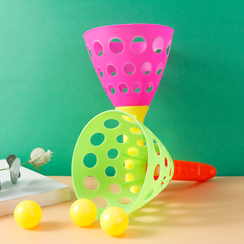 ダブルキャッチャー投げおもちゃ カタパルト投げ バウンシーボ - Catapult Launcher Toy のレビューと価格