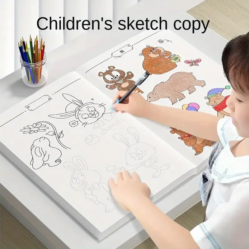 子供描画線トレースブック幼児ペン書き込み制御練習マニュアル漫 - Kids Toys Now のレビューと価格