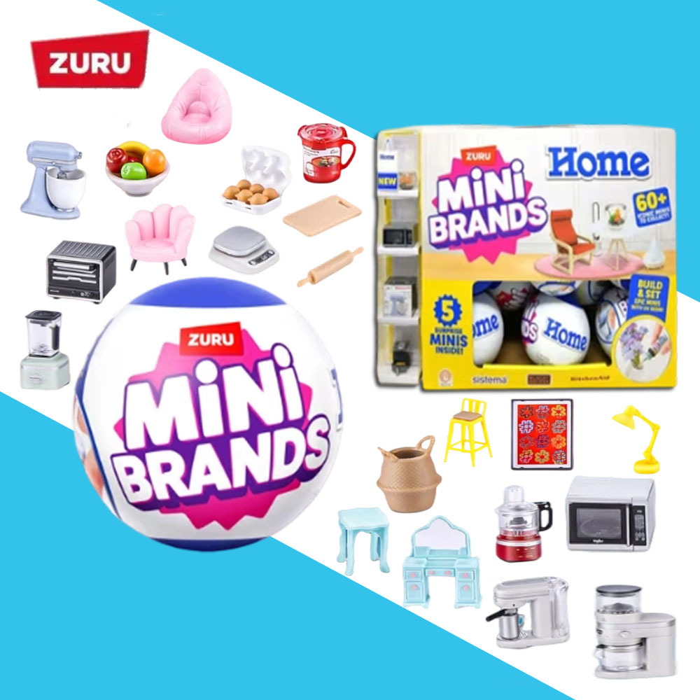 ZURU ミニブランド ホームシリーズ 1 ボールサプライズ - Kids Toys Brands のレビューと価格