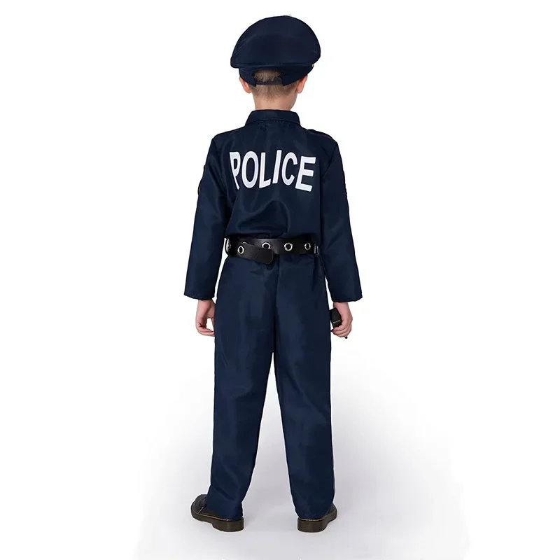 3-12歳のかわいいアメリカの子供用警察官コスチューム、男の - Kids Toys Kit のレビューと価格