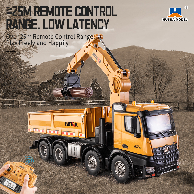 Huina 1538 RC ダンプトラック 1:14 26  - Kids' Toys Channel のレビューと価格