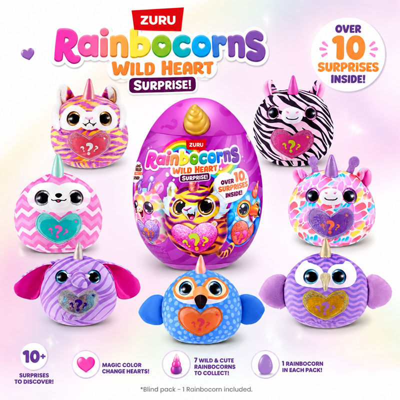 ZURU Rainocorns ワイルドハートサプライズ レ - Play Kitchen Set のレビューと価格